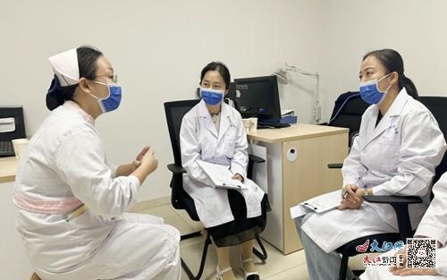 九江市護理質控中心來九江學院附屬醫院督導護理工作